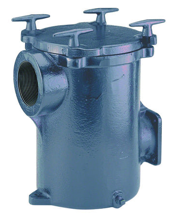 C-CC-D Series Hair Lint Strainer Package 3 Inch NPT - Cast Iron