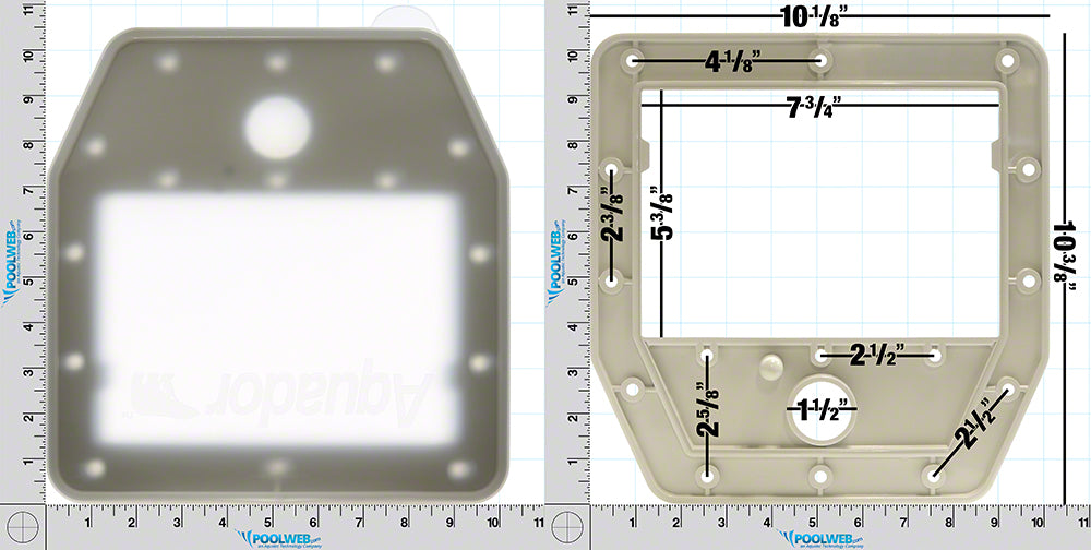 Aboveground Lomart Style Aquador Winter Skimmer Plate Kit