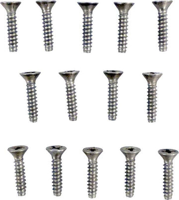 WF Skimmer Flathead Screws - #12 x 1 Inch - Bag of 14