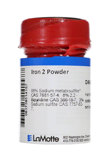 LaMotte Iron 2 Powder (Waterlab) - 10 Grams - WL-4451-D