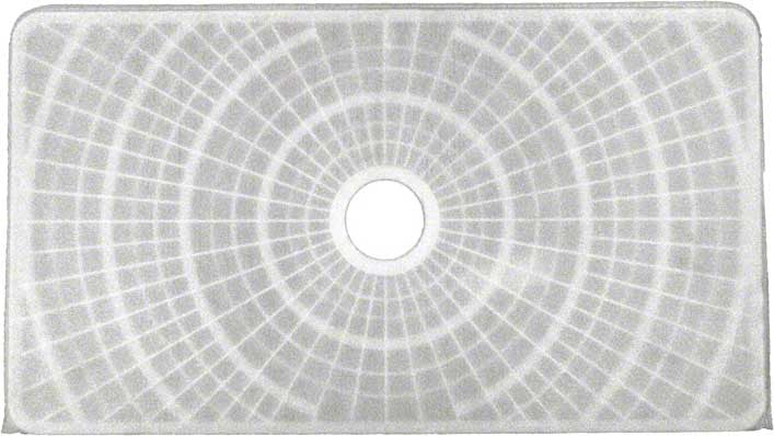FlowMaster Compatible Filter Grid Element With Center Hub Port - 24 x 13-1/2 Inches