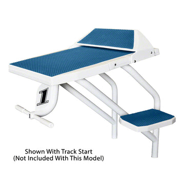 Velocity Long Reach Side Mount Starting Platform - Sand Tread Dual Post - No Anchor