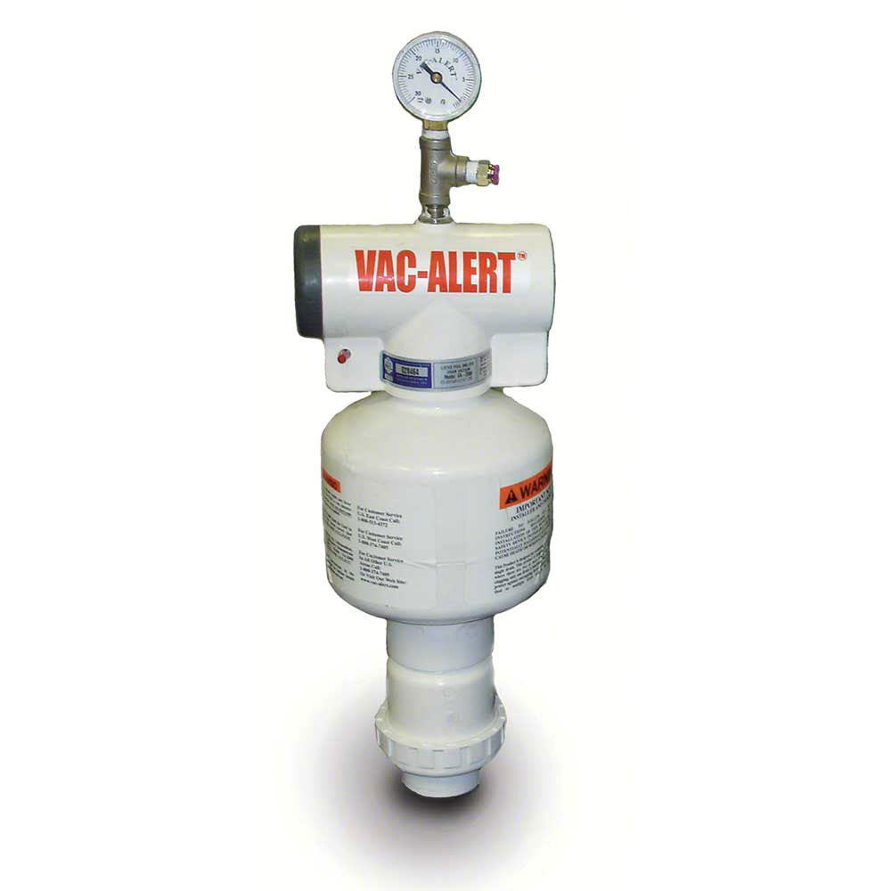 Vac Alert System for Submerged Applications - Pump Below Water Surface