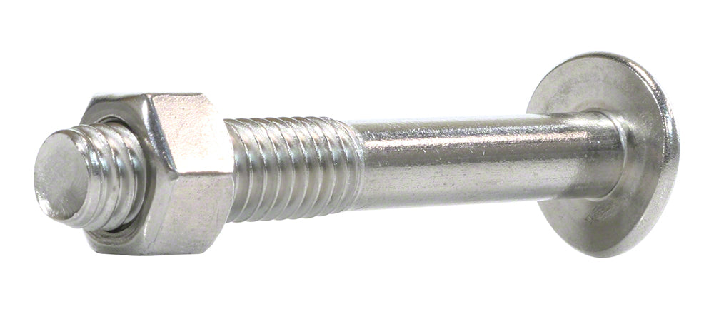 Ladder Tread Nut and Bolt - 3/8 x 2-1/2 Inches