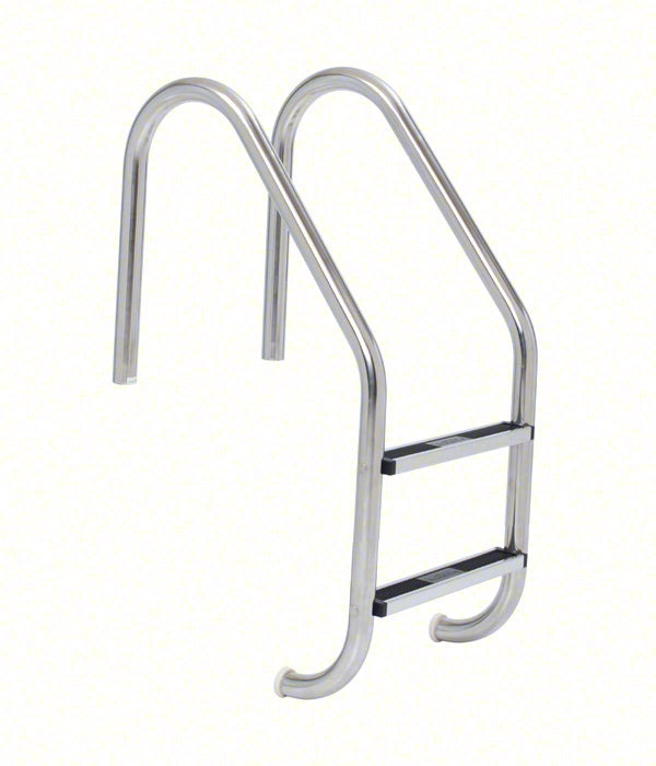 2-Step 29 Inch Wide Standard Plus Commercial Ladder 1.90 x .109 Inch - Stainless Steel Treads