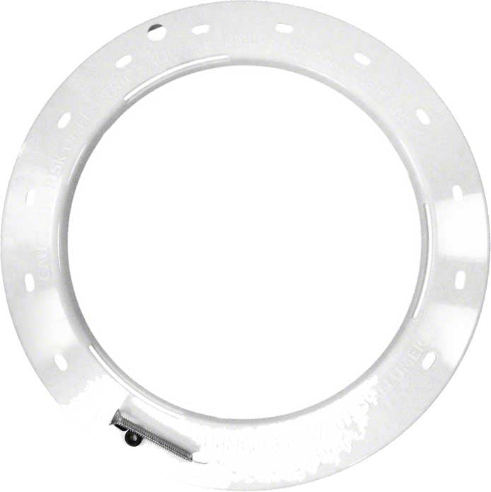 WHPV Large Face Ring - White Plastic