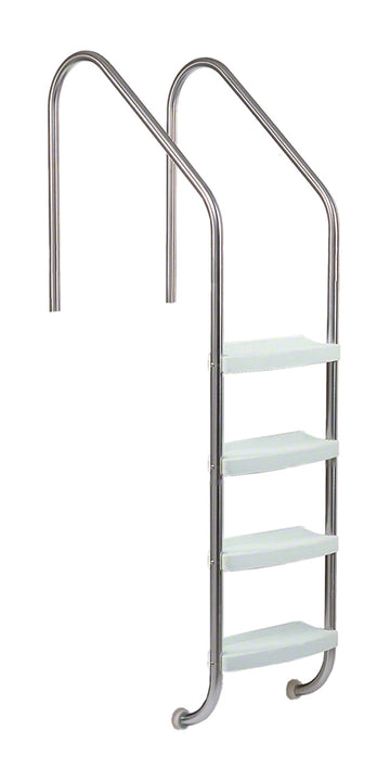 4-Step 36 Inch Wide Heavy-Duty Florida-Style Ladder 1.90 x .109 Inch
