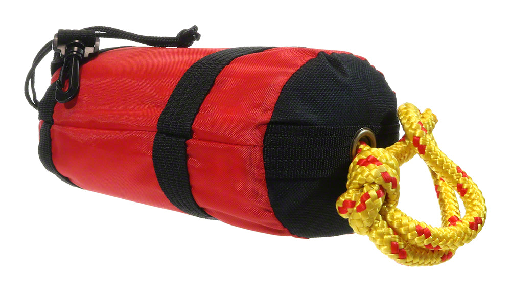 Water Rescue Bag with 75 Feet of 3/8 Inch Solid Braid Rope
