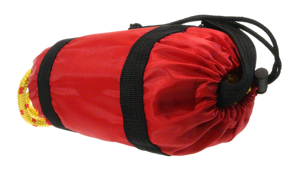 Water Rescue Bag with 75 Feet of 3/8 Inch Solid Braid Rope