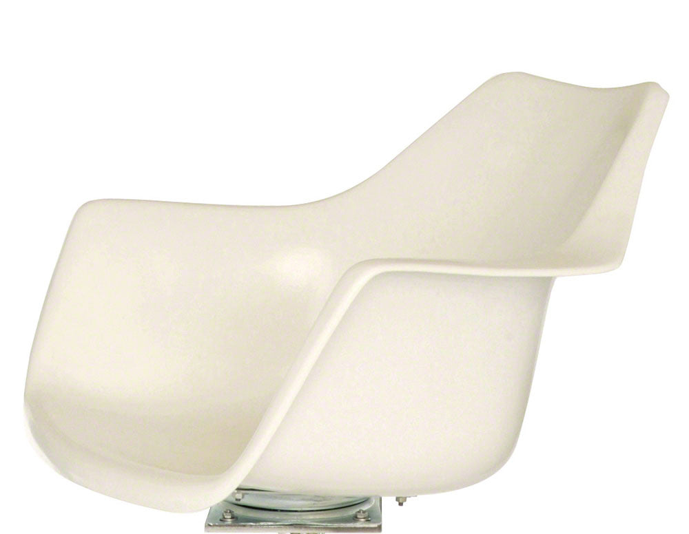 Lifeguard Arm Chair With Swivel - White