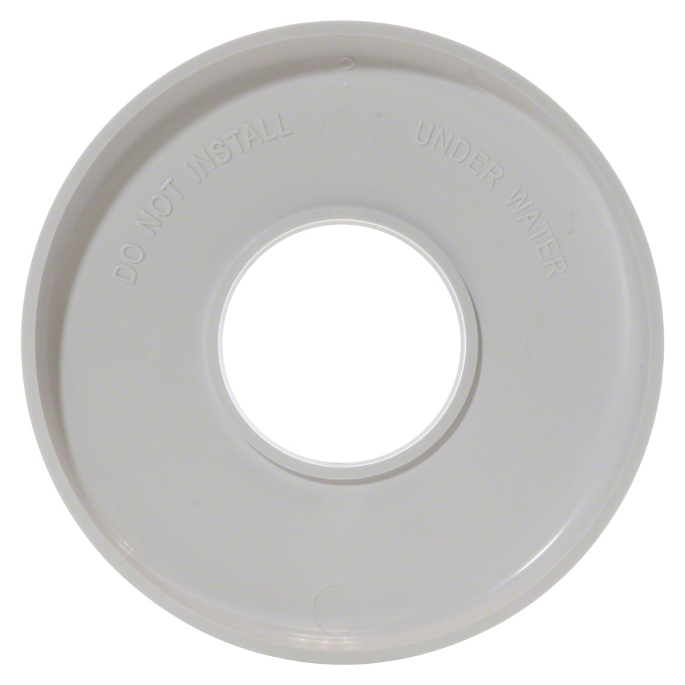 Plastic Escutcheon Plate - 1.50 Inch O.D. - White
