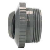 Directional Eyeball Inlet Fitting - 1-1/2 Inch MIP - Slotted Opening - Gray