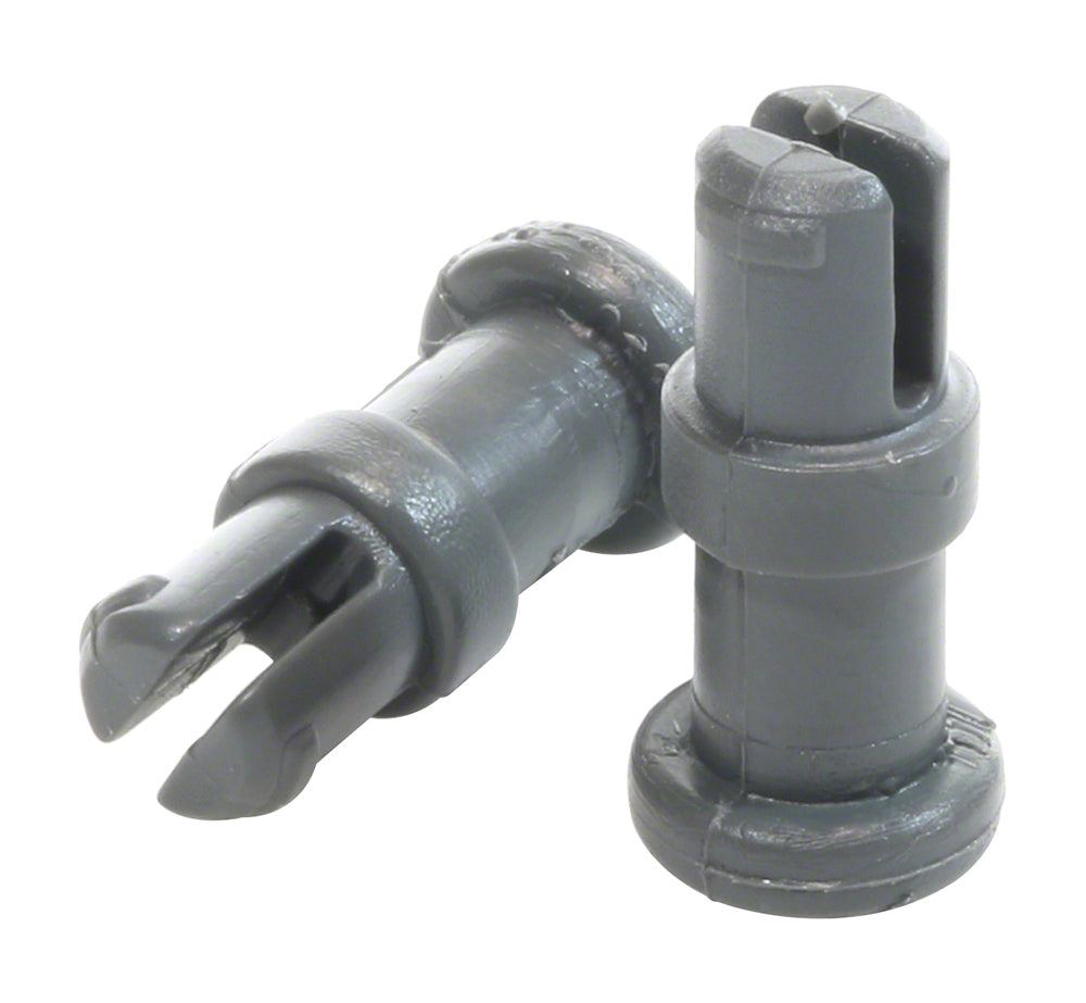 Snap Fit Vac Tube Posts 2 Pack Gray