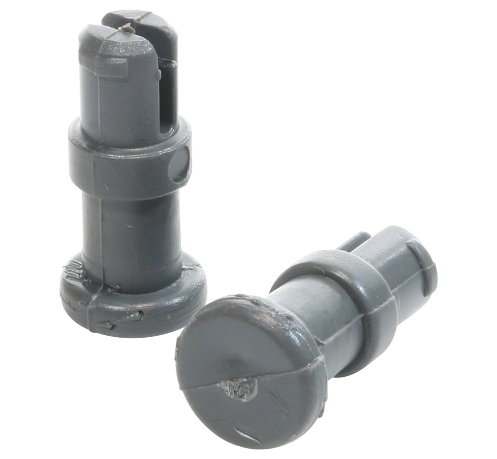 Snap Fit Vac Tube Posts 2 Pack Gray