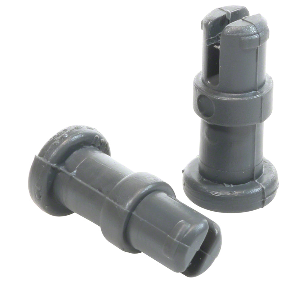 Snap Fit Vac Tube Posts 2 Pack Gray