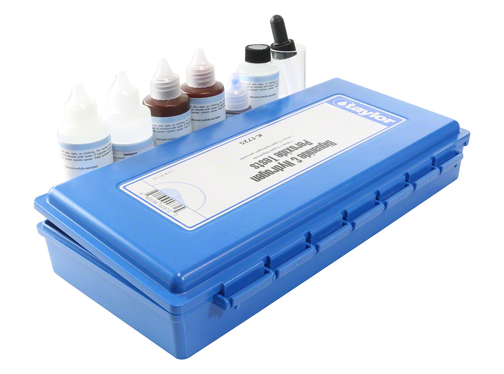 Taylor Drop Test Combination Biguanide and Hydrogen Peroxide 5 ppm (Iodometric) Test Kit - K-1725