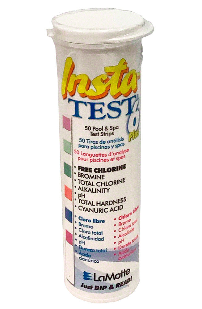 Insta-Test 6 Plus Test Strips - 3028-ML - LaMotte