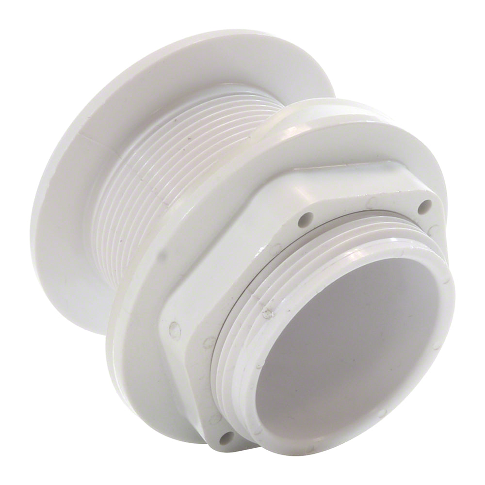 Large Extended Return Fitting - 2 Inch - Vinyl/Steel - White