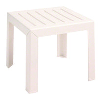 Bahia 16 x 16 Low Stacking Table - White (Must Order in Multiples of 36)