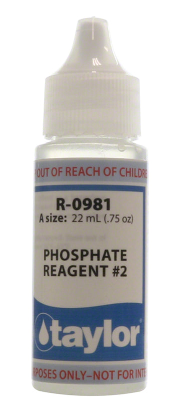 Taylor Phosphate Reagent #2 - 3/4 Oz. Dispenser Tip - R-0981-A