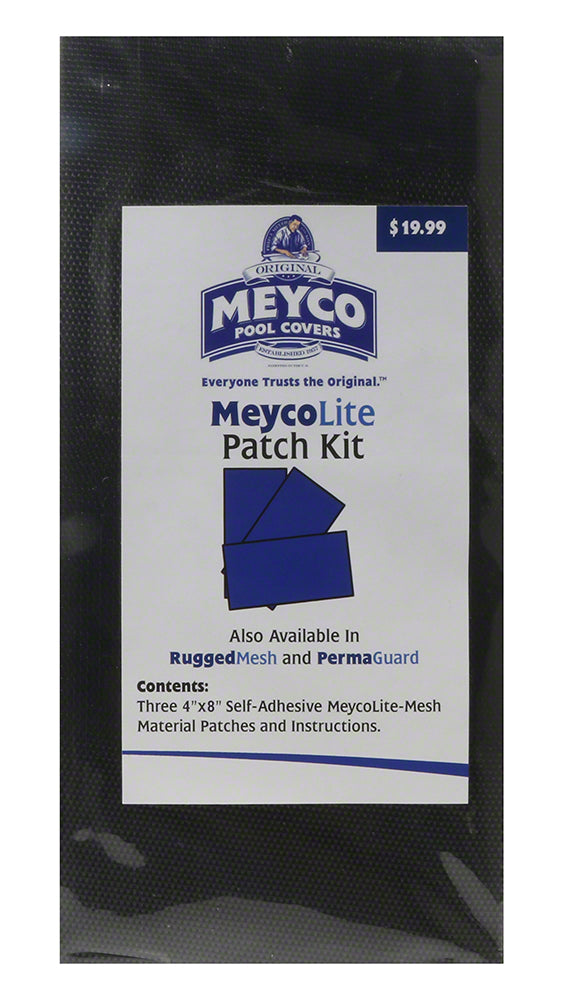 Meyco MeycoLite Black Cover Patch 4 x 8 Inch (Pack of 3)