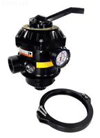 Tagelus TA-D HiFlow Multiport Valve 1-1/2 Inch Top Mount (TA30/40/50/60D) and Clamp - 6 Inch Neck