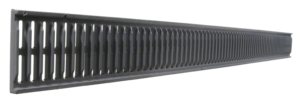Channel Grate 2-3/4 Inch - 3 Foot Length - Black