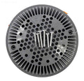 8 Inch Round Main Drain Suction Outlet Cover Only for Wall or Floor - Dark Gray