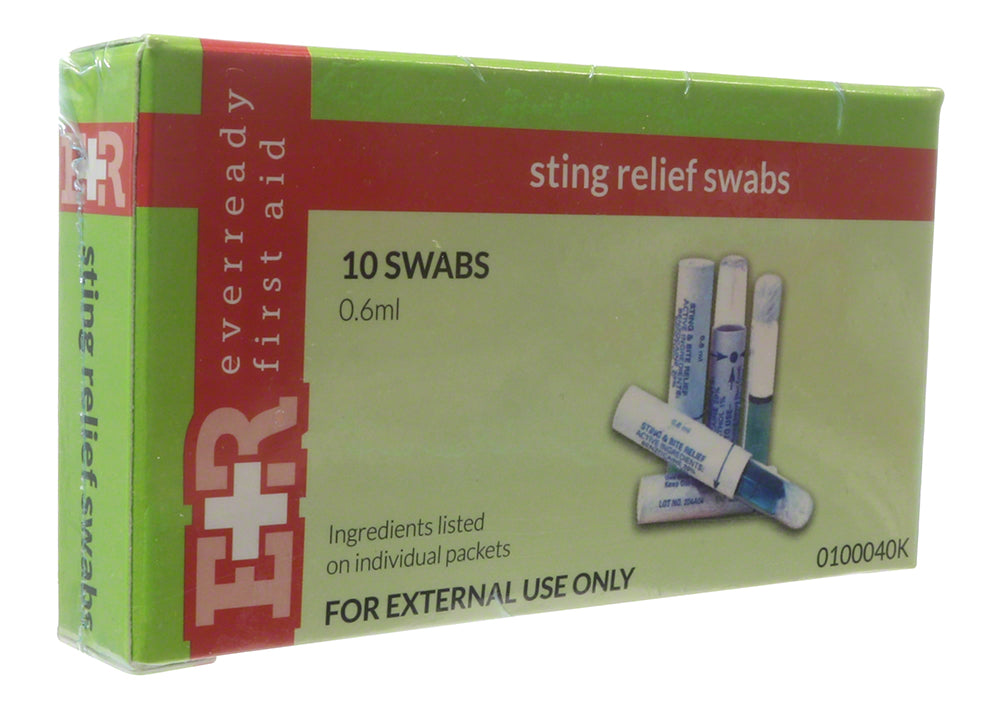 Medicaine Sting and Bite Relief Swab - Box of 10