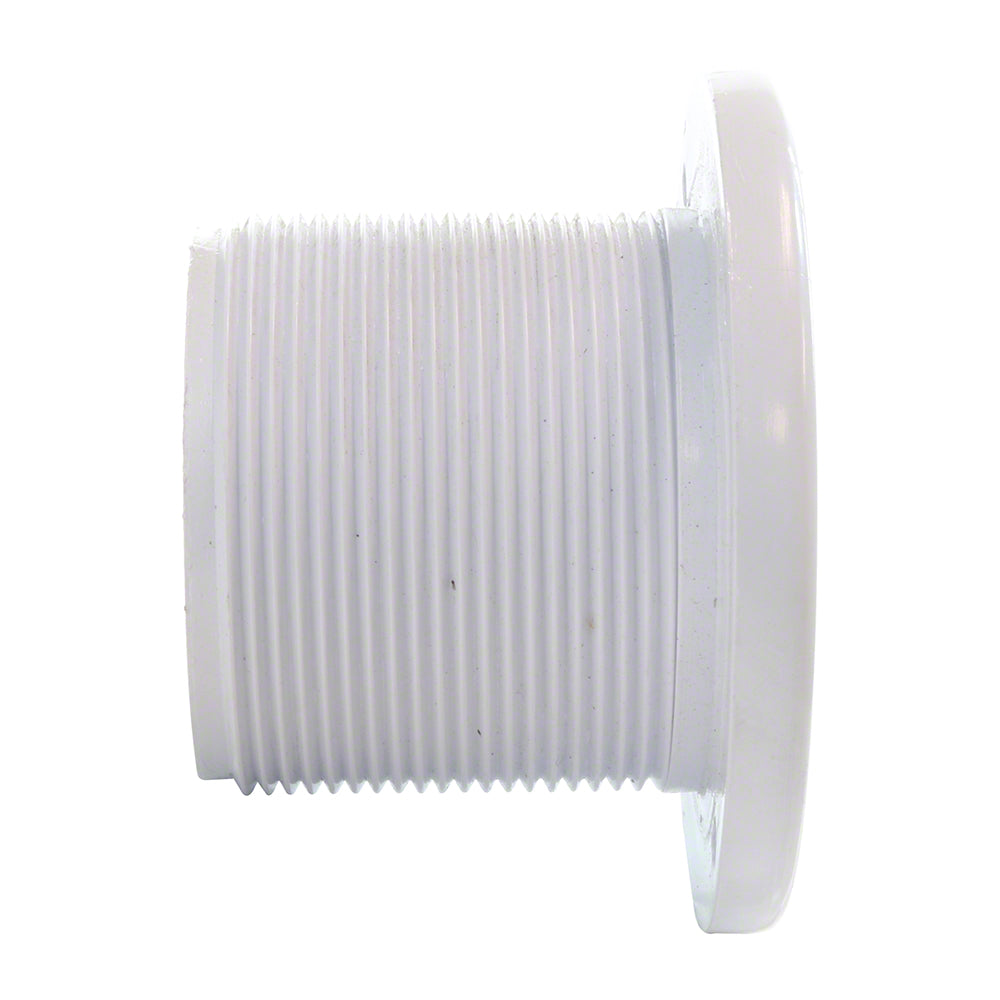 Long Body Return Fitting - 1-1/2 Inch Threaded x 1-1/2 Inch Socket - White