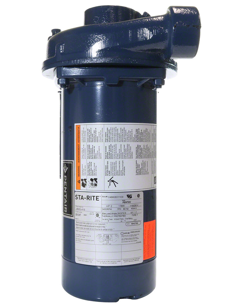 JB Series Centrifugal Pump 2 HP 115/230 Volts Medium Head - 1-1/2 x 1-1/4 Inch