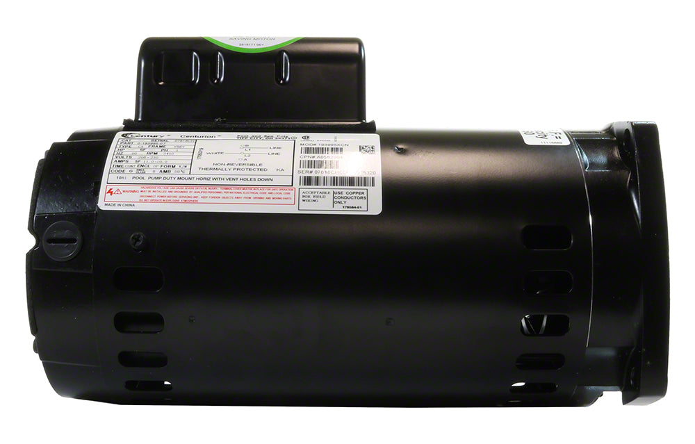 2-1/2 HP Pump Motor - Single-Speed 208-230 Volts - Up-Rated SHPM