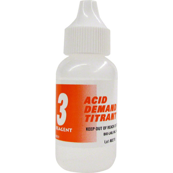 Omni Reagent #3 Acid Demand- 1 Oz (30 mL) Bottle - 26244000