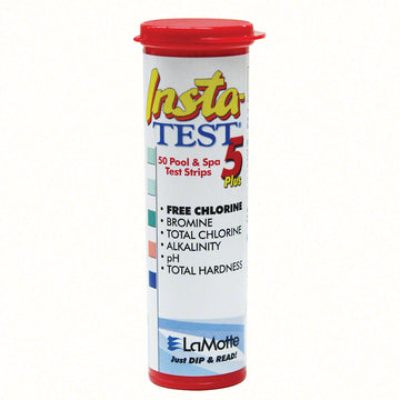 LaMotte Insta-Test 5 Plus Test Strips (50 Strips) - 2977-12-PT