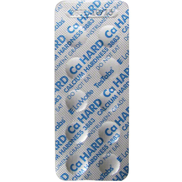 LaMotte Calcium Hardness #1 Tablets Instrument Grade - Strip of 10 Tabs - 3883A