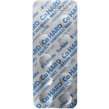 LaMotte Calcium Hardness #1 Tablets Instrument Grade - Strip of 10 Tabs - 3883A