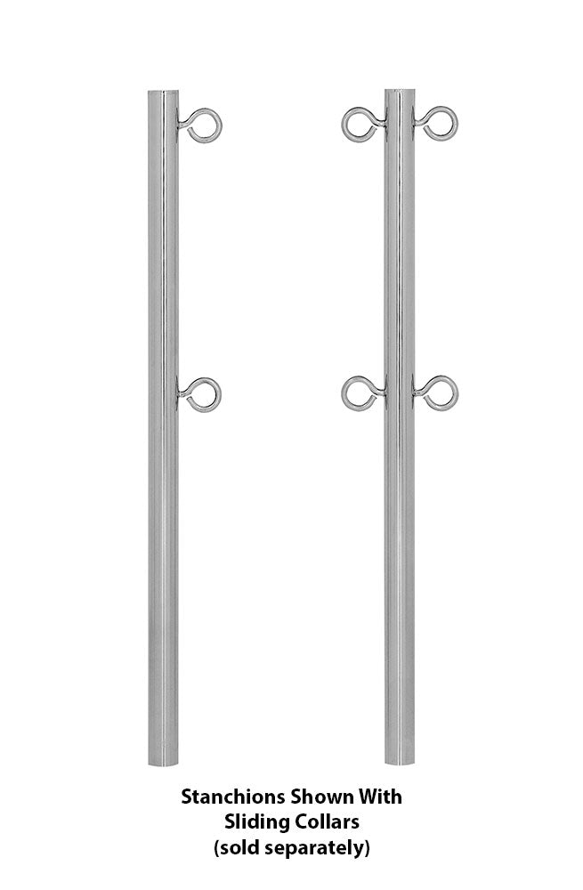 4 Foot 6 Inch Recall Stanchion Post - .109 Wall