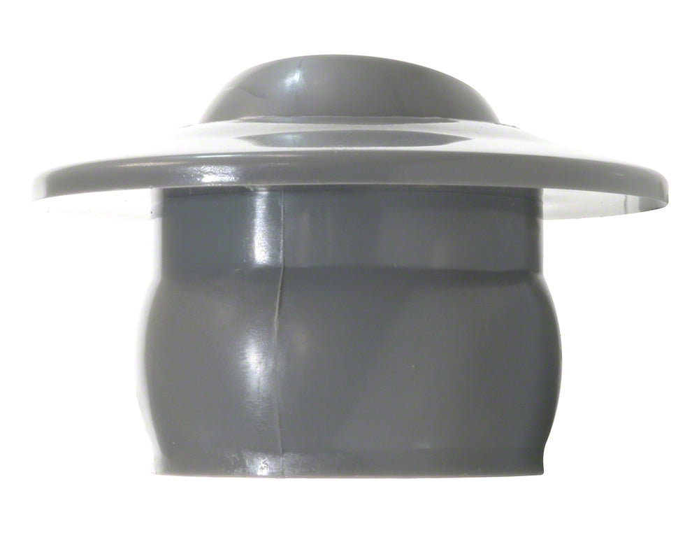 Self-Aligning Aussie Insider Inlet Fitting - 1-1/2 Inch Knock-in - 3/4 Inch Orifice - Gray