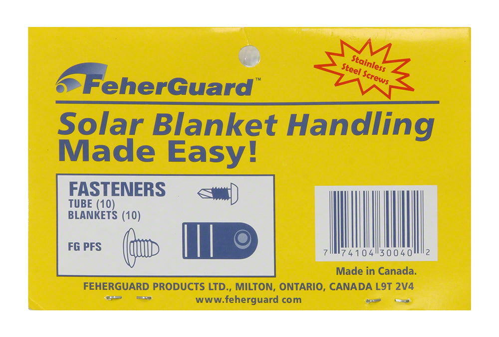 Solar Blanket Snap Fasteners - Pack of 10