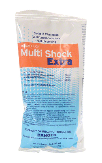 Multi Shock Extra - Buffered Shock Treatment - 1 Lb. Bag