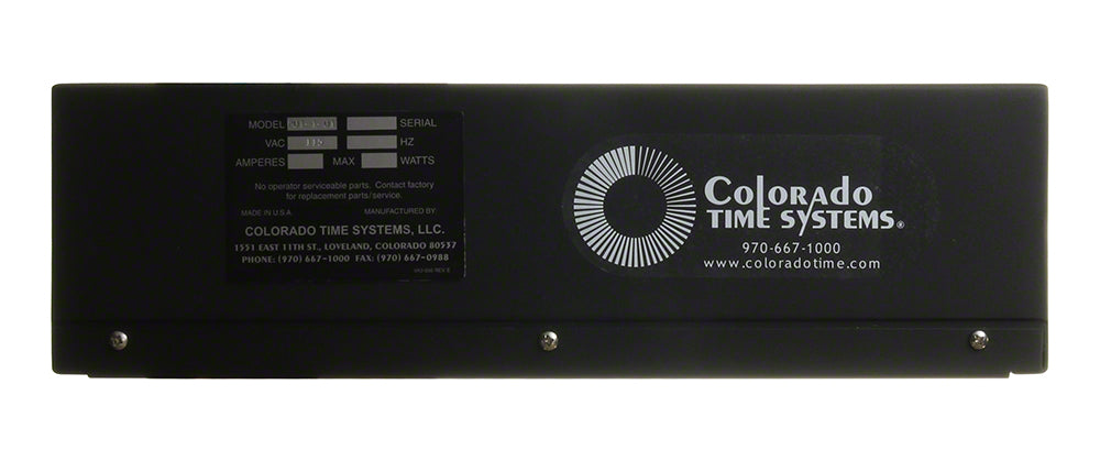 Two-Line Mini LED Scoreboard Displays Event/Heat and Lane/Place/Time