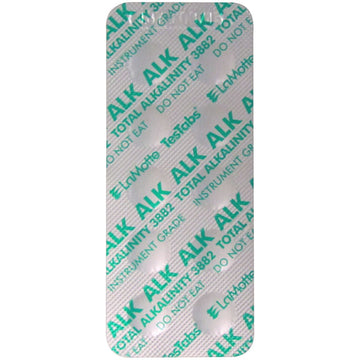 LaMotte Alkalinity Test Tablets Instrument Grade - Strip of 10 Tabs - 3882A-M