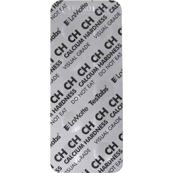 LaMotte Calcium Hardness Visual Grade Tablets - Strip of 10 Tabs - 6846A