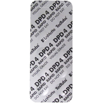 LaMotte DPD #4 Tablets Rapid Dissolve - Strip of 10 Tabs - 6899A-M