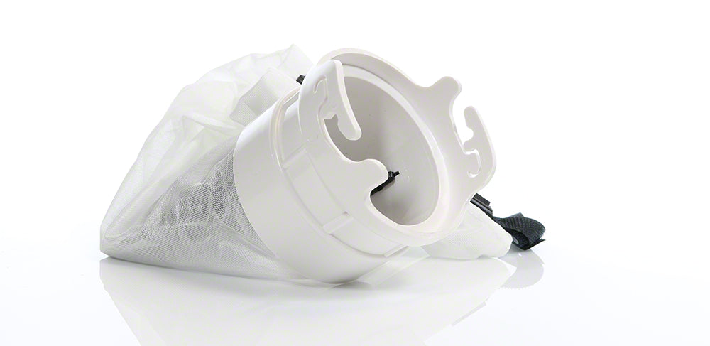 Legend Debris Bag With Snap Lock - White Fine Mesh