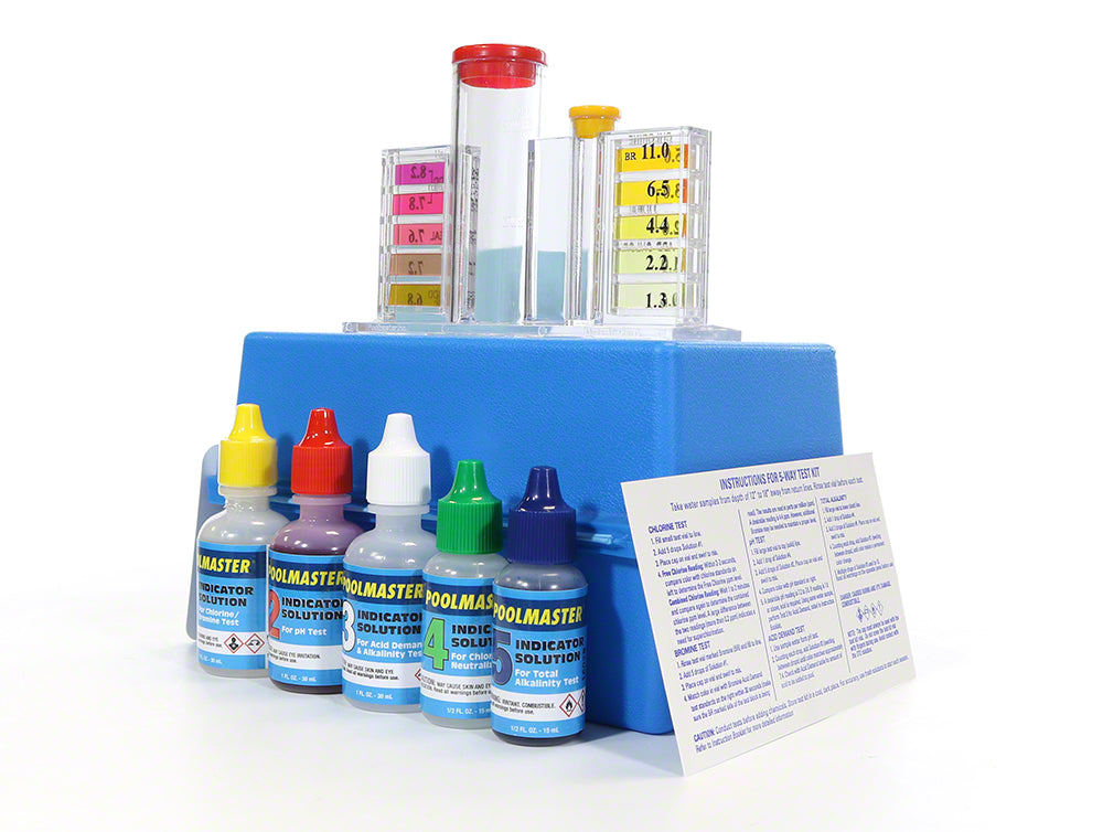 Basic 5 Way Pool Test Kit Poolmaster 22260