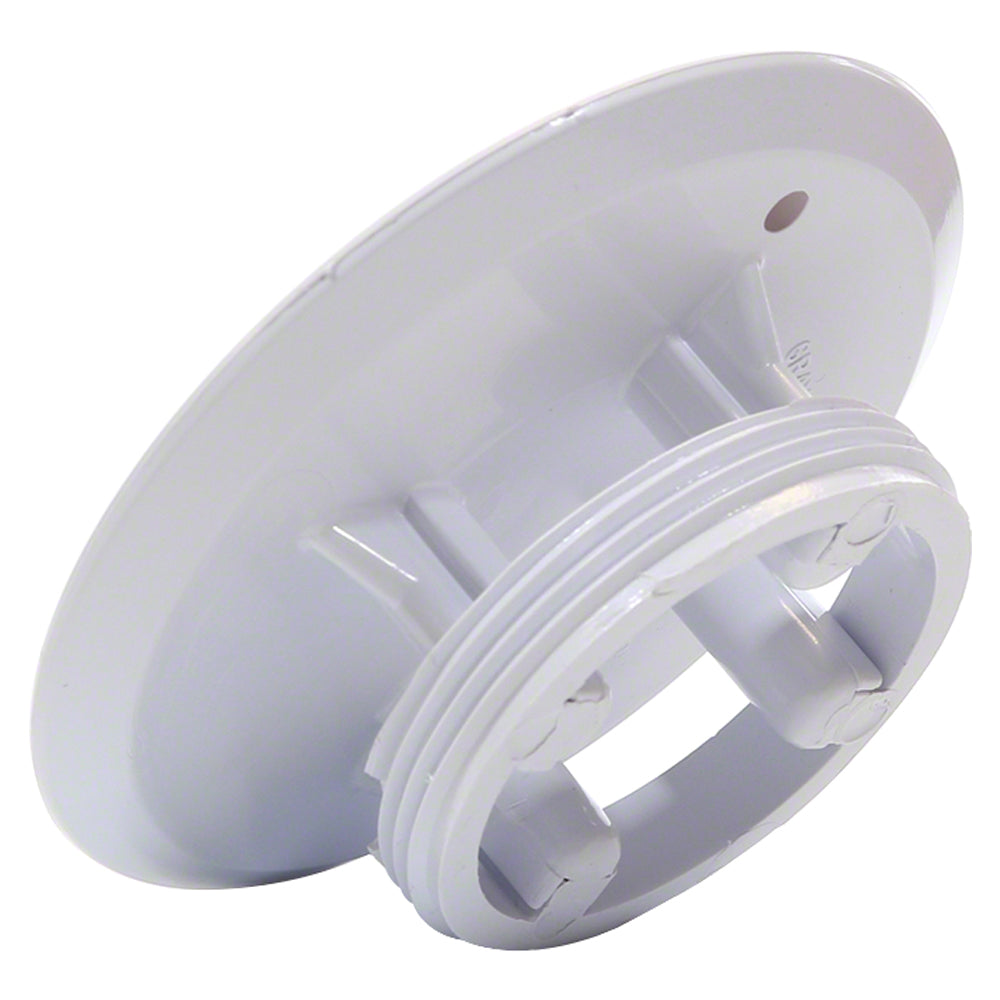 Adjustable Floor Inlet Cover Plate - White