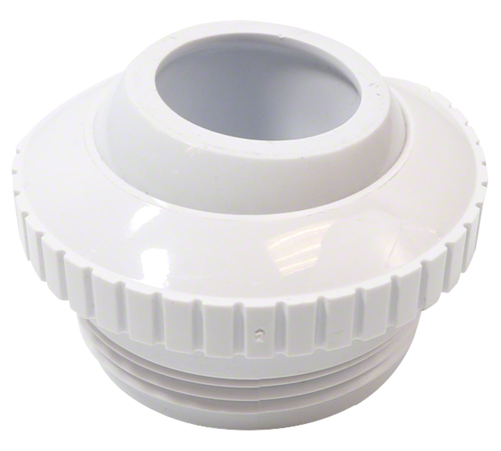 Directional Eyeball Inlet Fitting - 1-1/2 Inch MIP - 1 Inch Opening - White