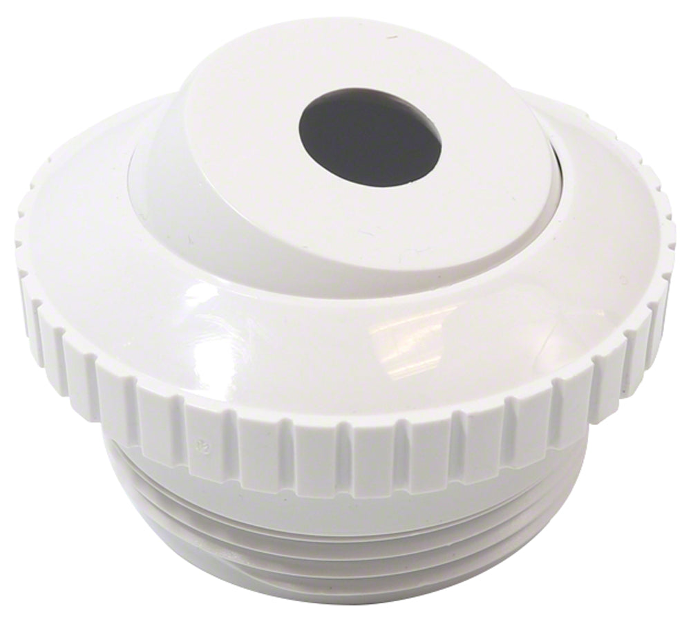 Directional Eyeball Inlet Fitting - 1-1/2 Inch MIP - 1/2 Inch Opening - White