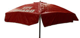 Lifeguard Umbrella With Tilt - Vinyl - 6-1/2 Foot Diameter - Red
